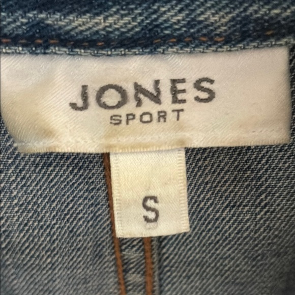 Denim Jacket with Button Front - Picture 2 of 9